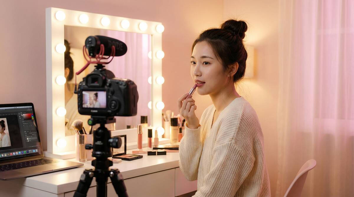 小马拉大车美妆视频教程